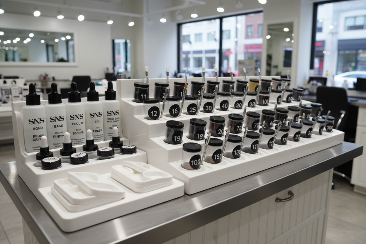 Professional dip tray system