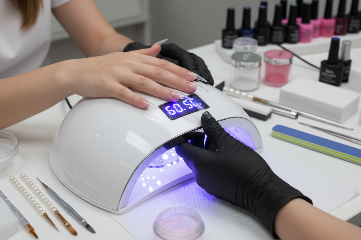 UV/LED lamp curing acrylic set